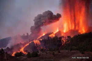 erupción volcánica